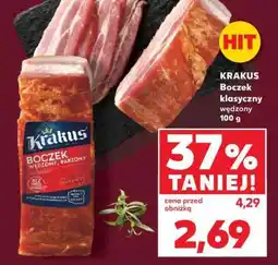 Kaufland KRAKUS Boczek klasyczny wędzony 100 g oferta
