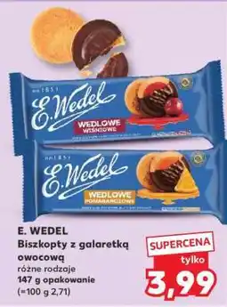 Kaufland E. WEDEL Biszkopty z galaretką owocowq oferta