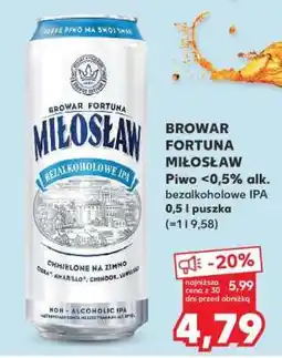 Kaufland BROWAR FORTUNA MIŁOSŁAW oferta