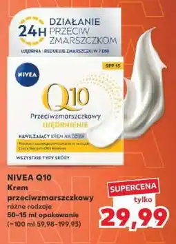 Kaufland NIVEA Q10 Krem przeciwzmarszczkowy oferta