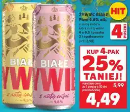 Kaufland Żywiec Białe oferta