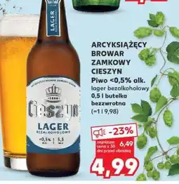 Kaufland ARCYKSIAŻĘCY BROWAR ZAMKOWY CIESZYN oferta