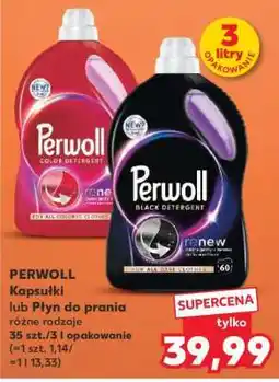 Kaufland PERWOLL Kapsułki lub Płyn do prania oferta