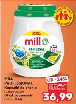 Kaufland MILL PROFESSIONAL Kapsułki do prania różne rodzaje 50 szt. opakowanie oferta