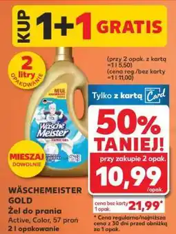 Kaufland WASCHEMEISTER GOLD oferta