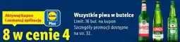 Lidl Wszystkie piwa w butelce oferta