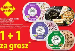 Lidl Wszystkie lody BON GELATI z nadzieniem oferta