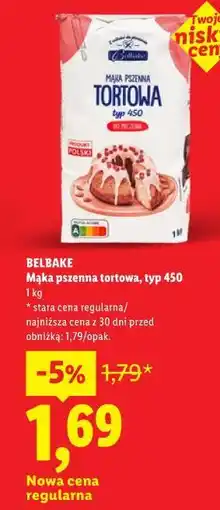 Lidl Mąka pszenna tortowa, typ 450 oferta
