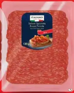 Lidl Salami Spianata Rossa Piccante ITALIAMO oferta