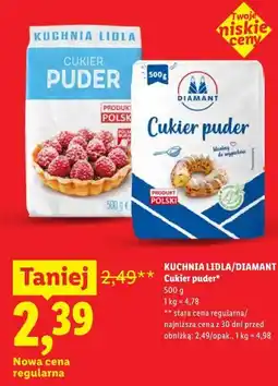 Lidl Cukier puder oferta