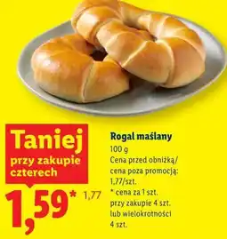 Lidl Rogal maślany oferta