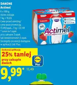 Lidl Danone Actimel oferta