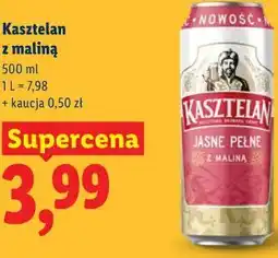 Lidl Kasztelan z maliną oferta