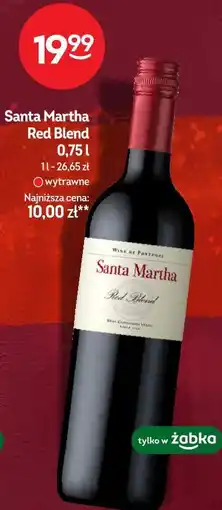 Żabka Santa Martha Red Blend oferta
