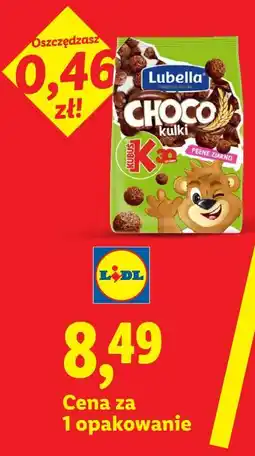 Lidl Płatki śniadaniowe Choco Kulki Lubella/Kubuś oferta