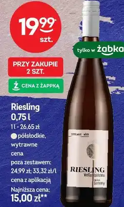 Żabka Riesling oferta