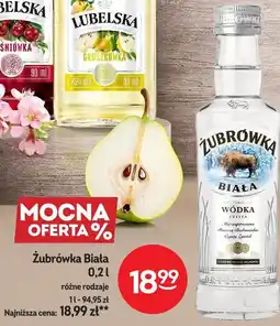 Żabka Żubrówka Biała 0,2 l różne rodzaje oferta