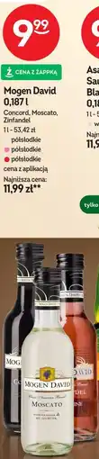 Żabka Mogen David Wino oferta