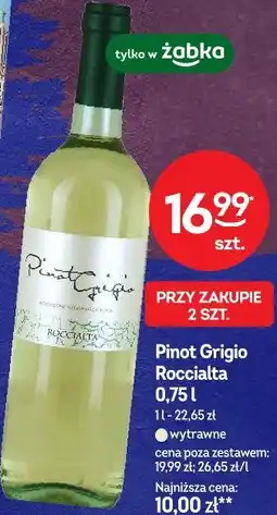 Żabka Wino Pinot Grigio Roccialta oferta