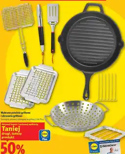 Lidl Wybrane patelnie grillowe i akcesoria grillowe oferta