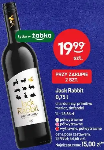 Żabka Jack Rabbit oferta