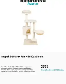 Biedronka Drapak Domarex Fun, 45x40x108 cm oferta