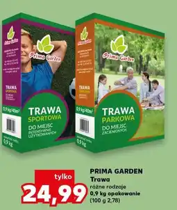 Kaufland PRIMA GARDEN Trawa różne rodzaje 0,9 kg opakowanie oferta