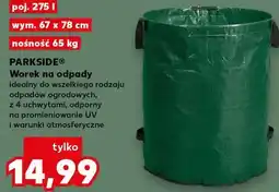 Kaufland PARKSIDE Worek na odpady idealny do wszelkiego rodzaju odpadów ogrodowych oferta