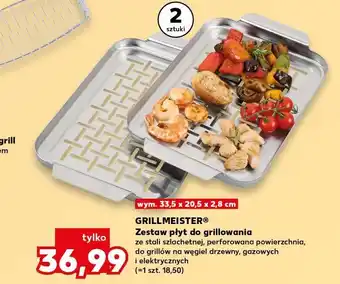 GRILLMEISTER Zestaw płyt do grillowania