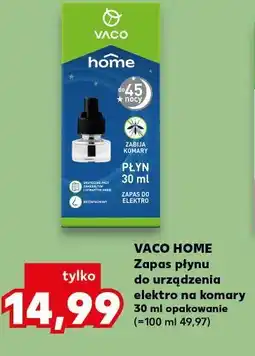 Kaufland VACO HOME Zapas płynu do urządzenia elektro na komary oferta