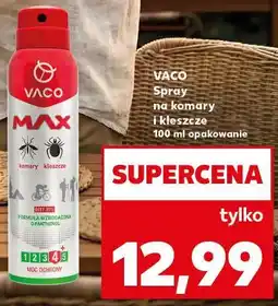 Kaufland VACO Spray na komary i kleszcze 100 ml opakowanie oferta
