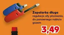 Kaufland Zapalarka długa regulacja siły płomienia, do ponownego nabicia gazem oferta