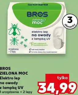 Kaufland BROS ZIELONA MOC Elektro lep na owady z lampką UV oferta