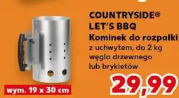 Kaufland COUNTRYSIDE LET'S BBQ Kominek do rozpałki z uchwytem, do 2 kg węgla drzewnego lub brykietów oferta