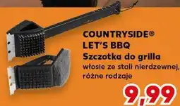 Kaufland COUNTRYSIDE LET'S BBQ Szczotka do grilla włosie ze stali nierdzewnej, różne rodzaje oferta