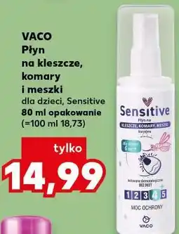 Kaufland VACO Płyn na kleszcze, komary i meszki dla dzieci, Sensitive oferta