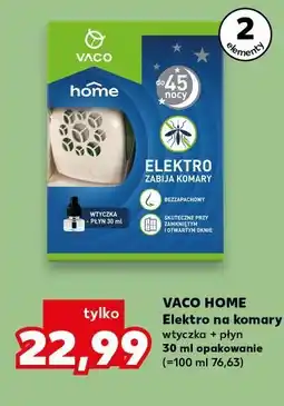Kaufland VACO HOME Elektro na komary wtyczka + płyn 30 ml oferta