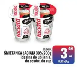 TomiMarkt Mlekpol Śmietanka Łaciata 30% oferta