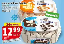 Prim Market Lody waniliowe familia z sosem karmelowym, z sosem kakaowym oferta