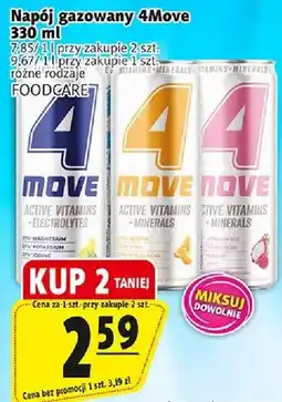 Prim Market Napój gazowany 4Move różne rodzaje oferta