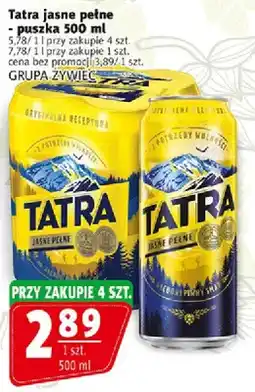 Prim Market Piwo Tatra jasne pełne - puszka oferta