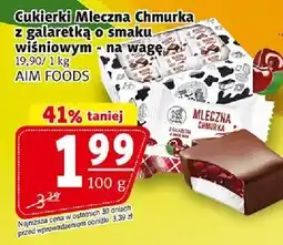 Prim Market Galaretka Mleczna Chmurka z galaretką o smaku wiśniowym - na wagę oferta