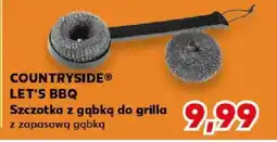 Kaufland Szczotka z gąbką do grilla z zapasową gąbką oferta