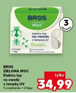 Kaufland Elektro lep na owady z lampką UV 1 urządzenie 2 lepy oferta