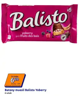 Action Batony muesli Balisto Yoberry oferta