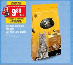 Polomarket Karma z drobiem dla kota Cat The Lord Sterile oferta