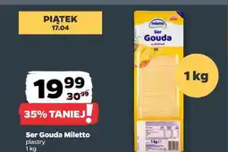 Netto Ser Gouda Miletto plastry oferta
