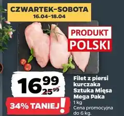 Netto Filet z piersi kurczaka Sztuka Mięsa Mega Paka oferta
