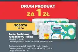 Netto Papier toaletowy rumiankowy Regina 16 rolek, 1 opak oferta