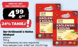 Netto Ser Królewski z Kolna Mlekpol oferta